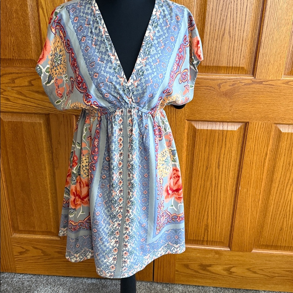 Boho style floral dress by Angie